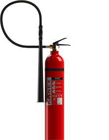 CO₂ Fire Extinguisher — 4.5 kg supplied by Expert Safety Solutions, Vadodara