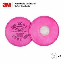 3M 2091, P100 Particulate Filter — view 3