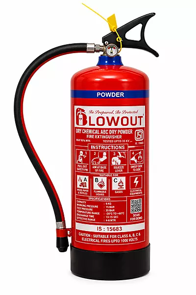 ABC TYPE FIRE EXTINGUISHER 25KG — view 2