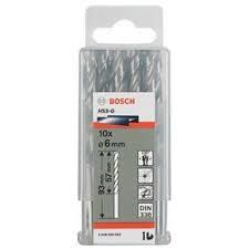 Bosch Metal drill Bits 6mm HSS-G(2608595066)