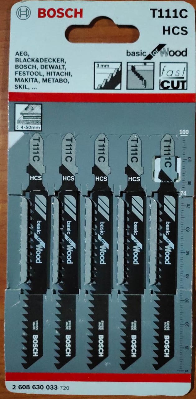 Bosch SAW BLADE SET RB-5ER T111C(PART NO 2608630033) — view 2