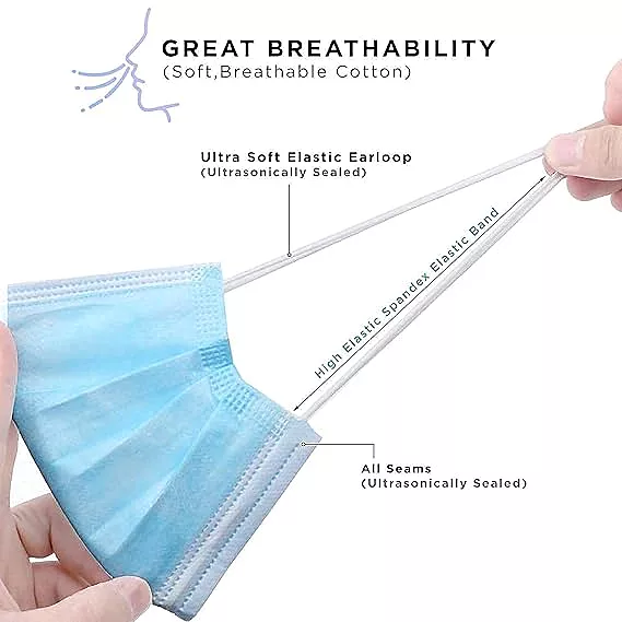 Disposable Mask 3 Ply — view 2