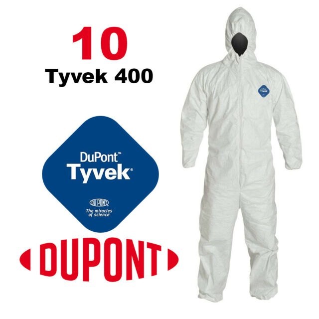 DUPONT TYVEK 400 COVERALL SIZE M