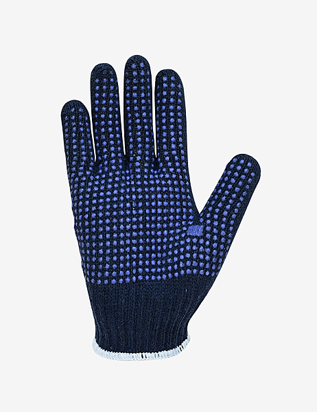 Frontier Blue Dotted Gloves FT605(40)(SD) — view 2
