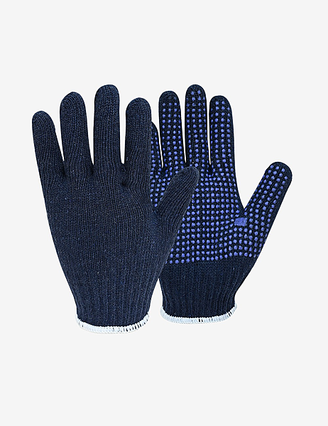 Frontier Blue Dotted Gloves FT605(40)(SD) — view 3