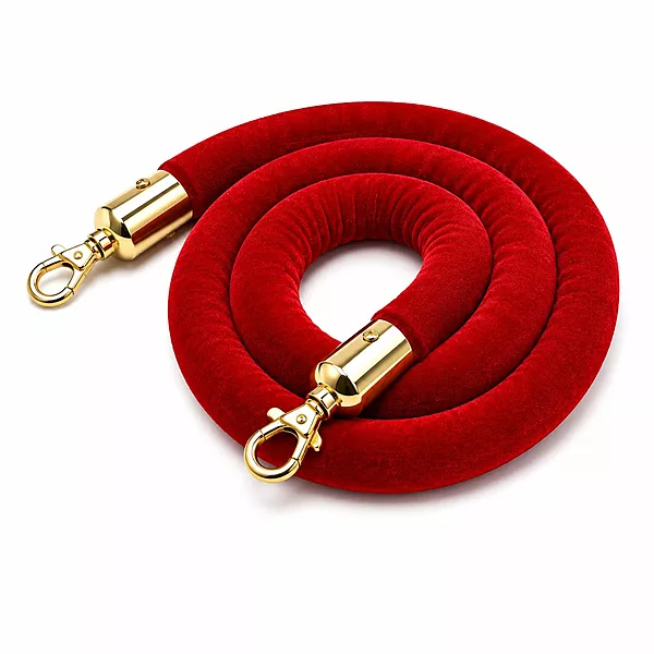 H2-VR VELVET ROPE RED 1.5M