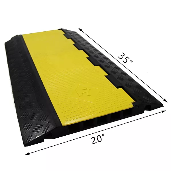 H2CP-5 Channel Rubber Cable Protector Speed Breaker — view 4
