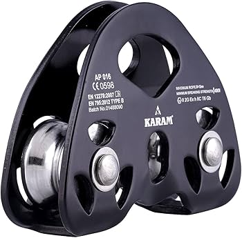 Karam AP016 DOUBLE PULLEY WITH SS SHEAVES