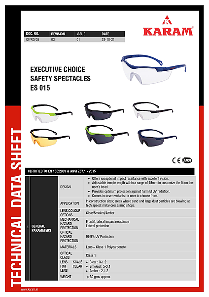 Karam ES015(SMOKED) Goggles — view 2