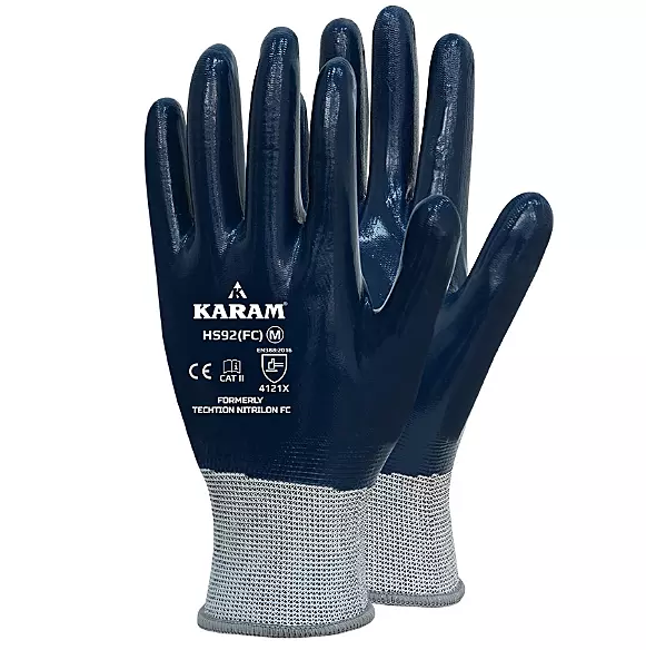 KARAM HS92(FC) Nitrile Hand Gloves SIZE -L