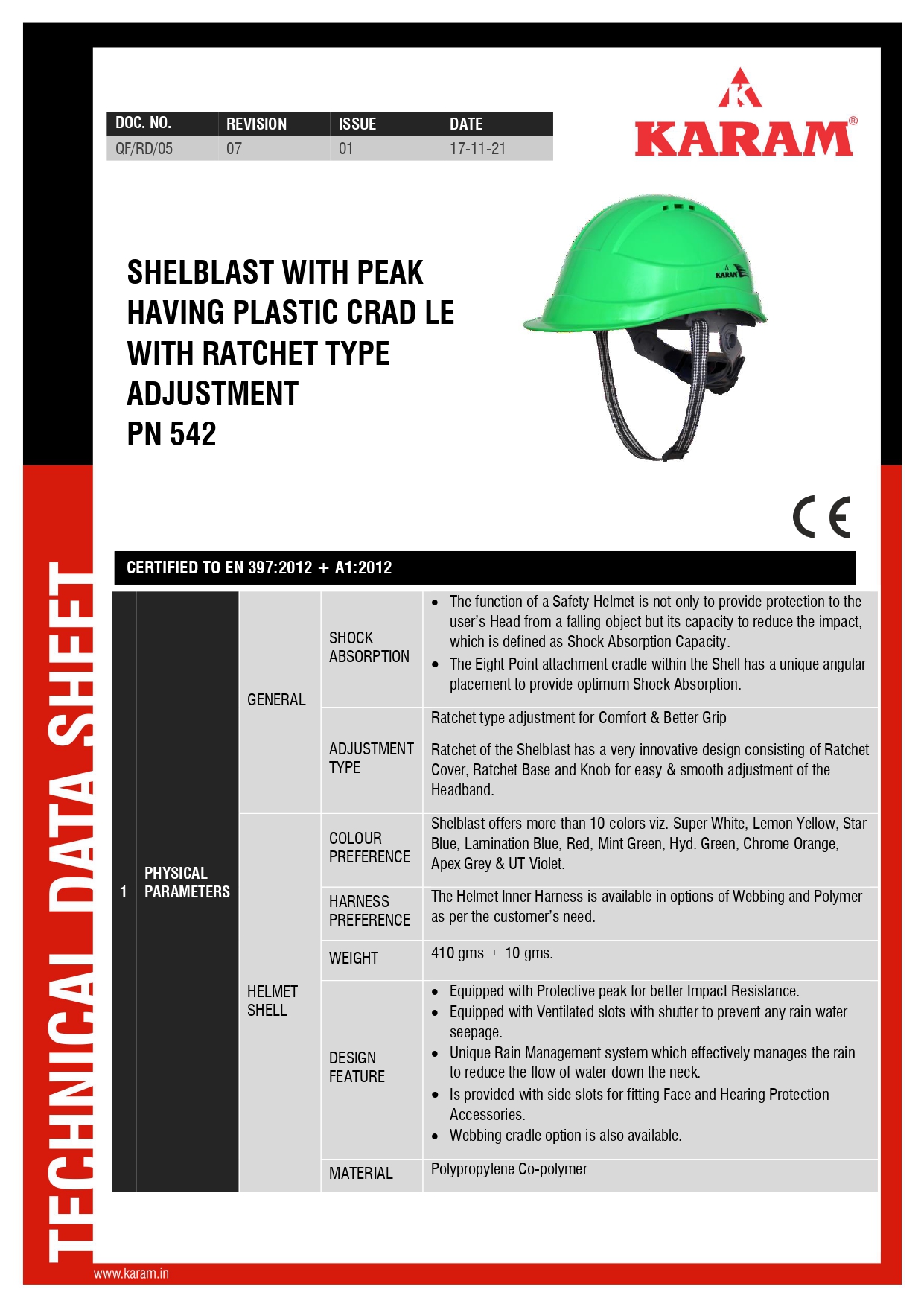 Karam PN542(LEMON YELLOW) Helmet — view 4