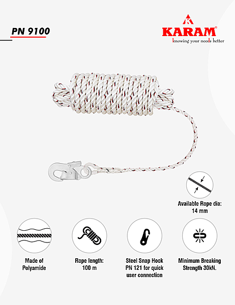 Karam PN910(14MM)(121) POLYAMIDE ROPE — view 4