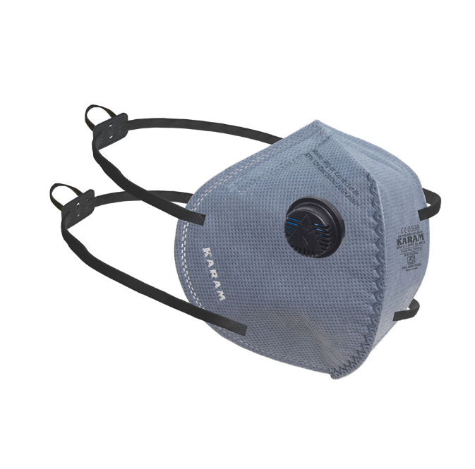 KARAM RFH12+(GREY)FFP2 Mask-GREY