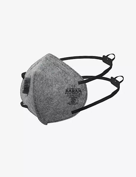 Karam RFH32+OV(GREY)Welding Mask — view 4