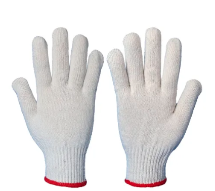 Knitted Gloves - White 35 gm