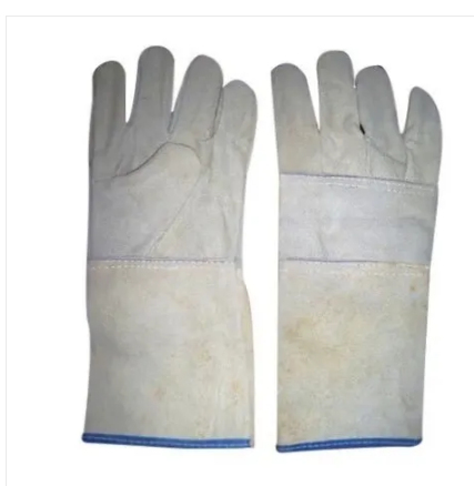 Leather gloves 14"