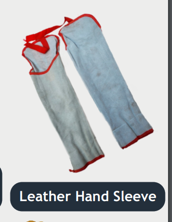 Leather Hand Sleeves — view 3