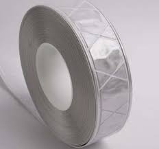 PVC Reflective Tape - 1" White