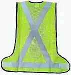 Reflective GREEN Jacket 3 Side Open — view 2
