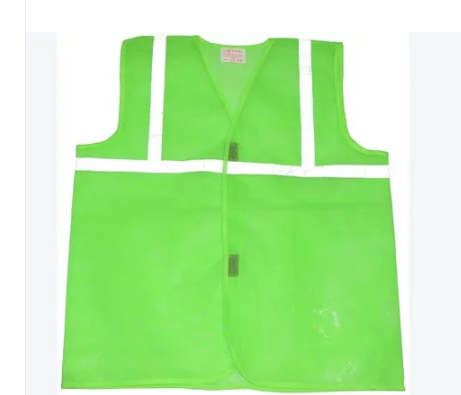 REFLECTIVE JACKET - 1" JALI - GREEN