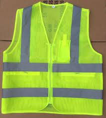 REFLECTIVE JACKET - 1" JALI - GREEN — view 2