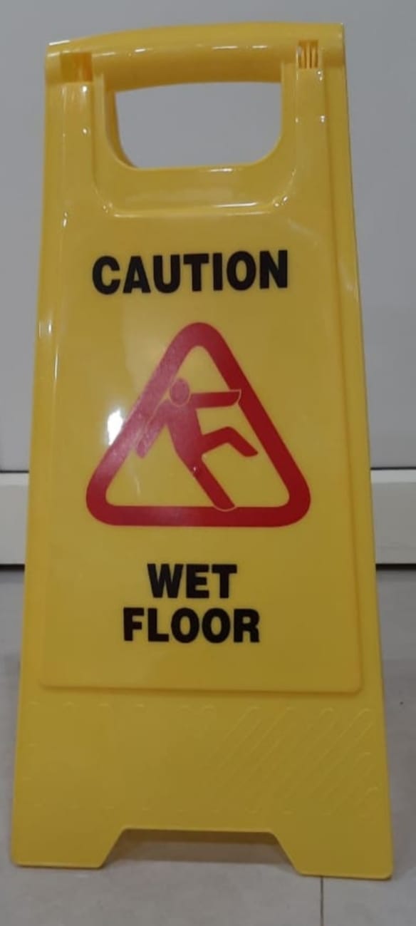 SIGN BOARD -CAUTION WET FLOOR — view 3