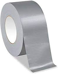 Silver Cotton Base Tape- 2" Grey