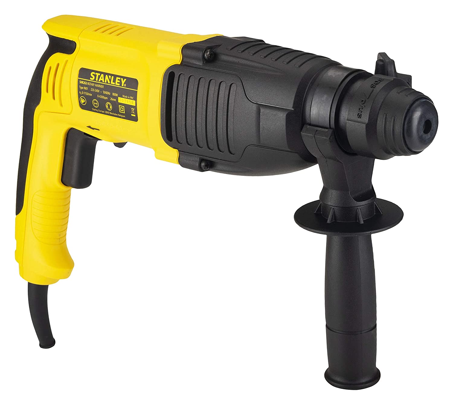 STANLEY SHR263K-IN 3 Mode Hammer Drill Machine 26MM 800W — view 4