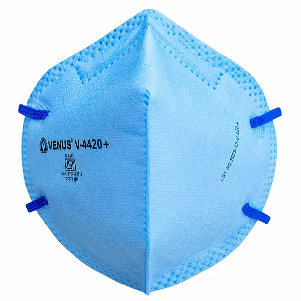 VENUS V-4420+ FFP2S L.BLUE MASK 110425501 — view 4