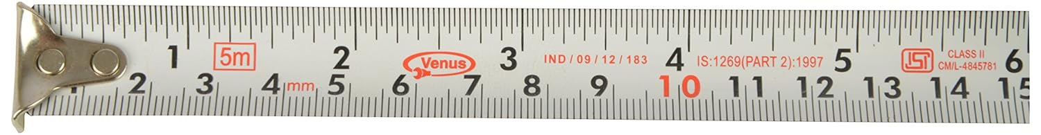 Venus V-Green Measuring Steel Tape (5m) — view 2