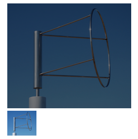 Wind Sock Stand — view 3